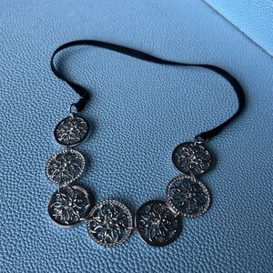 Touchstone Crystal by Swarovski heads up necklace